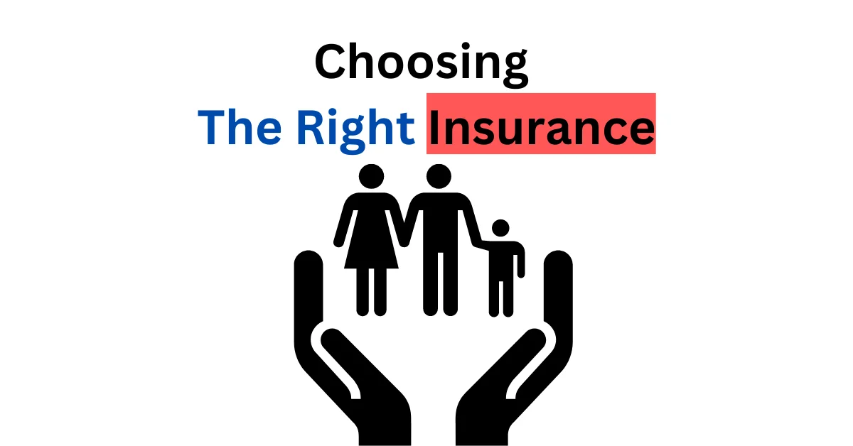 Choosing The Right Insurance Choosing The Right Insurance
