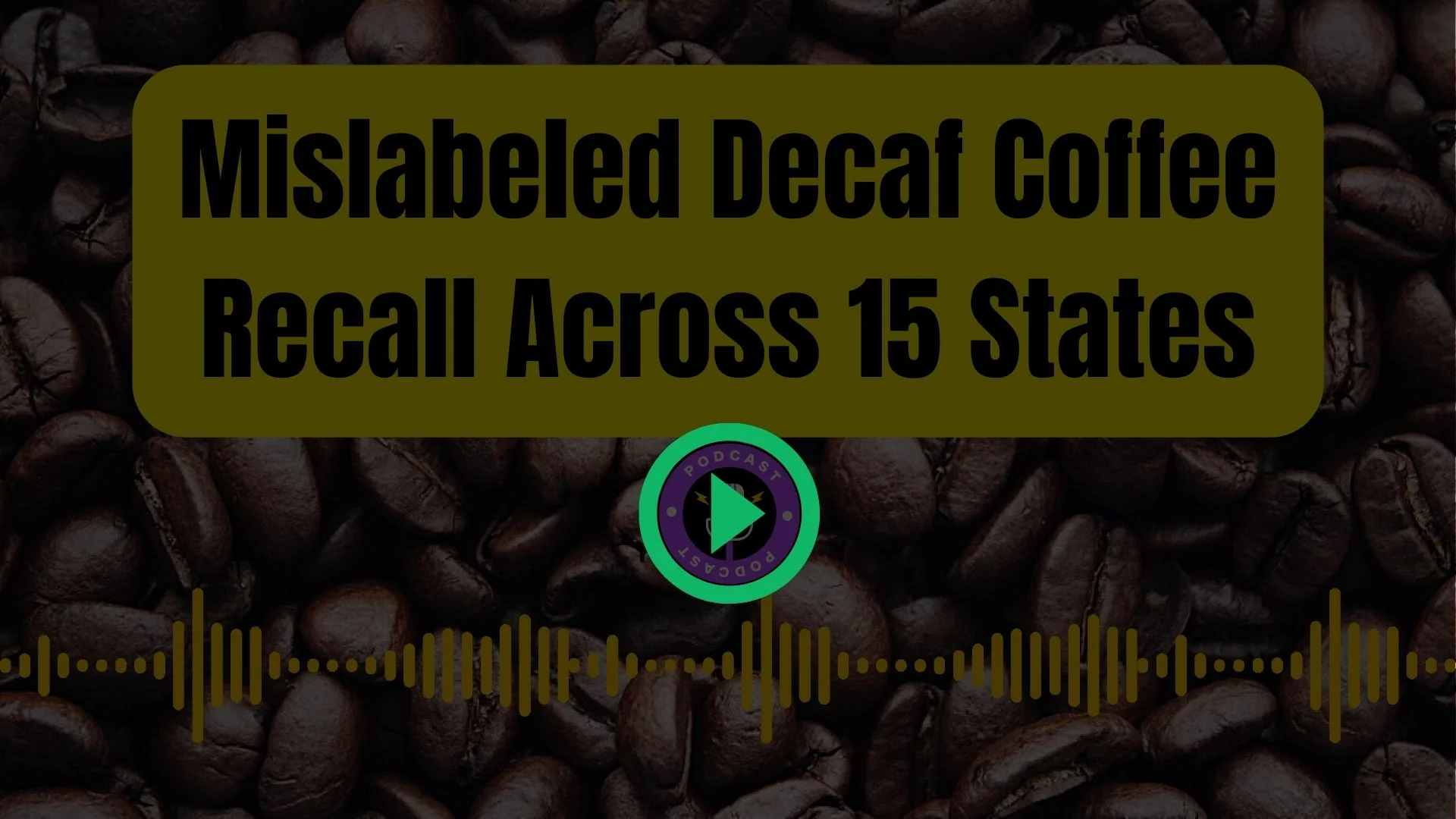 coffee recall